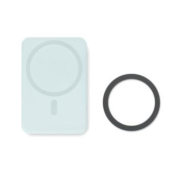 DOUBLETIC Magnetic Powerbank 5000mAh 15W Light blue