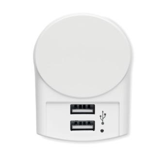 EURO USB CHARGER 2XA Skross Euro USB Charger (2xA) 12W White