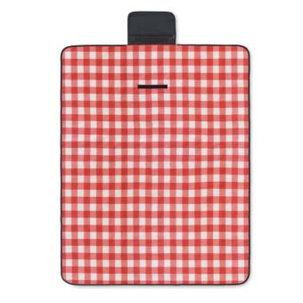 CALY Picknick Decke RPET-Fleece Rot