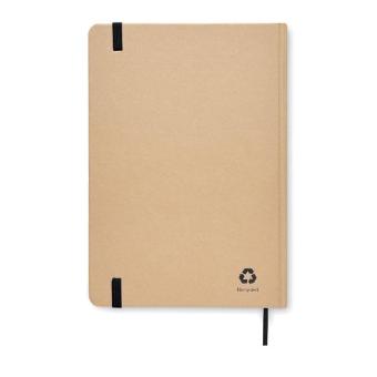 EVERWRITE A5 recycled carton notebook Black