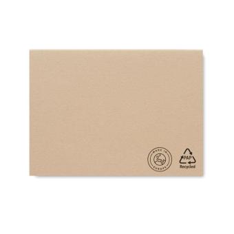 MOUI Recycled paper memo block Fawn