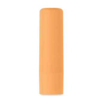 VEGAN GLOSS Vegan lip balm in recycled ABS Orange