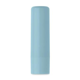 VEGAN GLOSS Vegan lip balm in recycled ABS Light blue