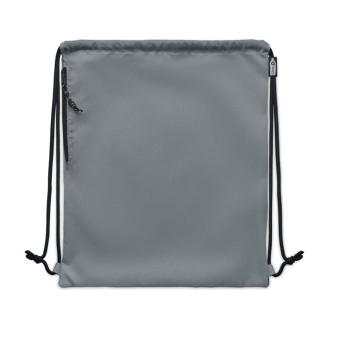 NIGHT Large drawstring bag 300D RPET Convoy grey