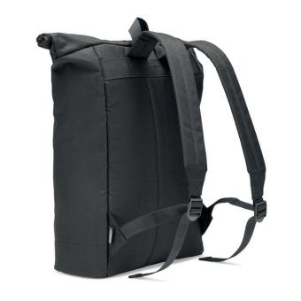 NAPA 600D RPET rolltop backpack Black