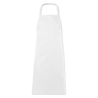 KITAB Kitchen apron in cotton White