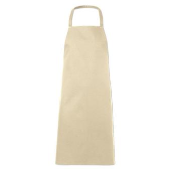 KITAB Kitchen apron in cotton Fawn