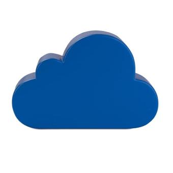 CLOUDY Anti-stress in cloud shape Aztec blue