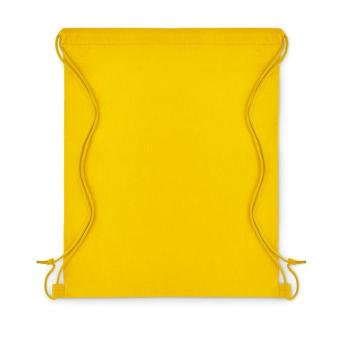 DAFFY 80gr/m² nonwoven drawstring Yellow