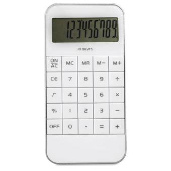 ZACK 10 digit display Calculator White