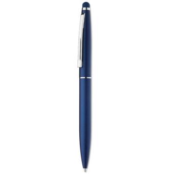 QUIM Twist type pen w stylus top Aztec blue