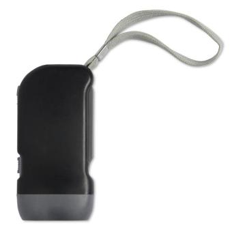 ROBIN LED-Taschenlampe Schwarz