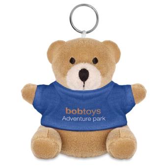 NIL Teddy bear key ring Aztec blue