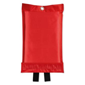 BLAKE Fire blanket in pouch 100x95cm Red