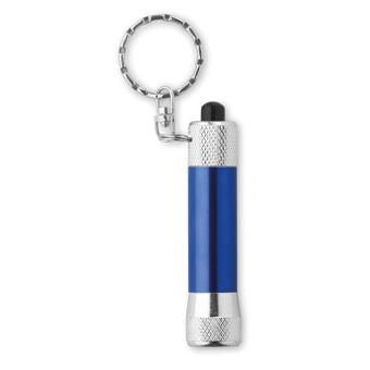 ARIZO Schlüsselring Mini-Leuchte Blau