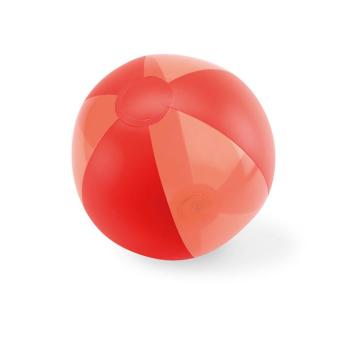 AQUATIME Inflatable beach ball Red