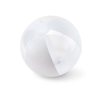 AQUATIME Inflatable beach ball White