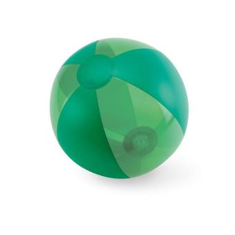 AQUATIME Inflatable beach ball Green