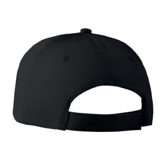 BASIE Baseball Kappe 6 Panels Schwarz