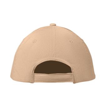 BASIE Baseball Kappe 6 Panels Elfenbein