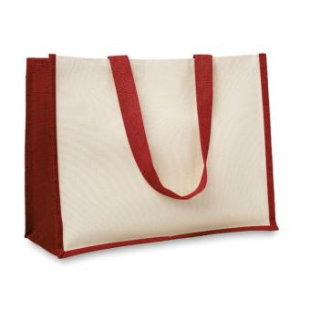 CAMPO DE FIORI Jute/Canvas Shopper 