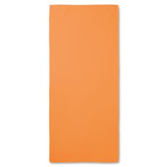 TUKO Sporthandtuch in Tasche Orange