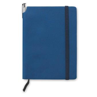 SOFTNOTE Notizbuch mit PU Cover Blau
