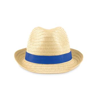 BOOGIE Paper straw hat Bright royal