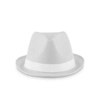 WOOGIE Farbiger Hut Weiß