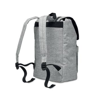 RIGA Backpack in 600D polyester Convoy grey