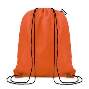 SHOOPPET 190T RPET drawstring bag Orange
