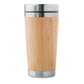 RODEODRIVE+ Doppelwandiger Trinkbecher Holz
