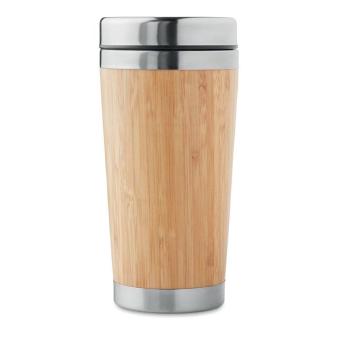 RODEODRIVE+ Doppelwandiger Trinkbecher 400ml Holz