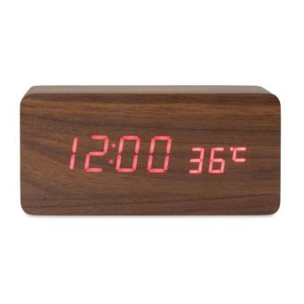 BUENOS AIRES CHARGER Weather station with charger5W Timber