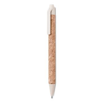 MONTADO Cork/ Wheat Straw/ABS ball pen Fawn