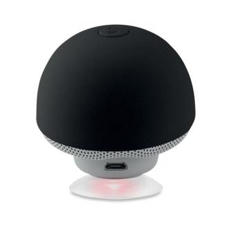 Mushroom 3W wireless speaker Black