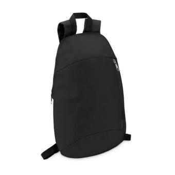 TIRANA Backpack with front pocket Black