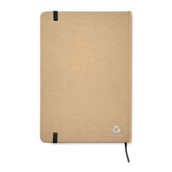EVERWRITE A5 recycled notebook 80 lined Black