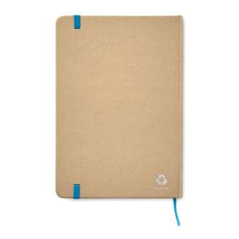EVERWRITE A5 recycled notebook 80 lined Aztec blue