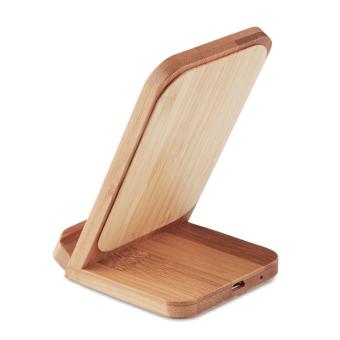 WIRESTAND Bamboo wireless charge stand5W Timber