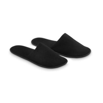 FLIP FLAP Hotelslipper im Etui Schwarz