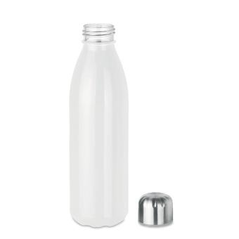 ASPEN GLASS Glas Trinkflasche 650ml Weiß