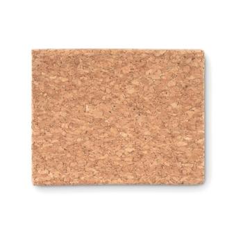 VISIONCORK Cork sticky note memo pad Fawn