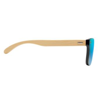 ALOHA Sonnenbrille mit Bambus Blau