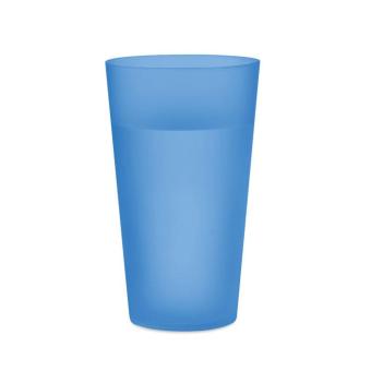 FESTA LARGE Wiederverwendbarer Becher 500ml Transparent blau