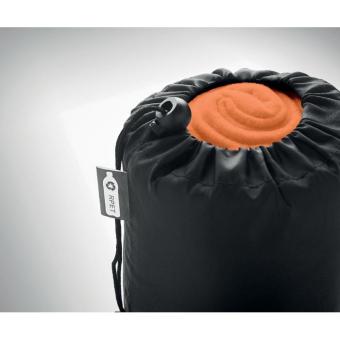 MUSALA RPET RPET Fleece-Reisedecke Orange