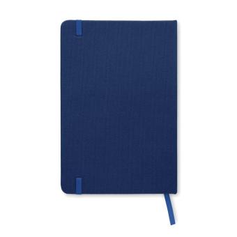 NOTE RPET DIN A5 Notizbuch 600D RPET Blau