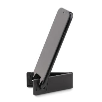 STANDOL+ Phone holder bamboo fibre/PP Black
