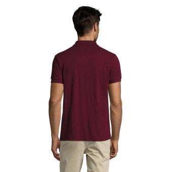 PRIME MEN POLO 200gr, burgundy Burgundy | L