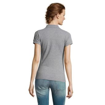 PRIME WOMEN POLYCOTTON POLO, Grey melange Grey melange | L